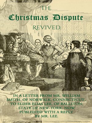 cover image of The Christmas Dispute Revived